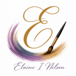 Elaine I. Nelson artist logo